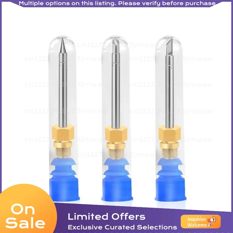 510 Soldering Iron Tips for Radio Repair Soldering Iron Pointed Horse Hoof Tips Replacement Electric Soldering Iron