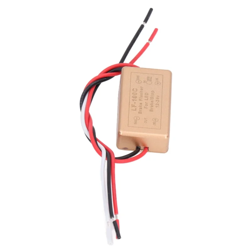 LED Flash Strobe Controller ABS Car Flasher Module For Electric Bicycles Motor Vehicles