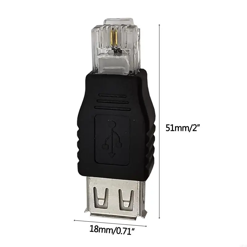 G8TA Ethernet RJ11 6P2C в USB-штепсельный сетевой адаптер 4 PIN USB-A Connecter Advally Adapter Phone Adapter