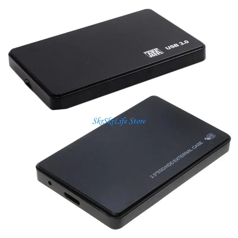 

E65E 2.5in USB3.0 HDD SSD Box Hard Disk Case- Enclosure 2.5'' HDD External Case- Tool Installation