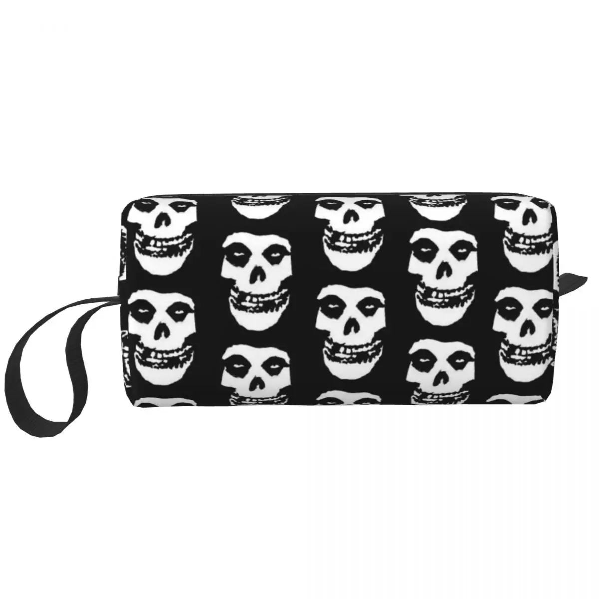 Misfits Band - Punk Rock Makeup Bag Cosmetic Organizer Storage Dopp Kit Toiletry Cosmetic Bag Women Beauty Travel Pencil Case