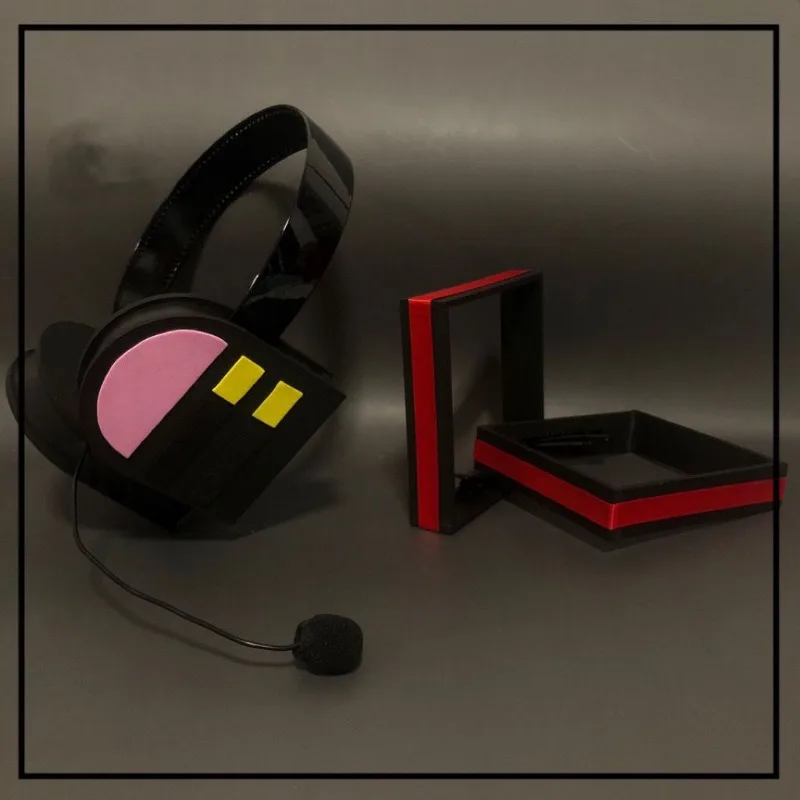 Rekwizyty zestawu słuchawkowego Miku Zestaw słuchawkowy Hatsune Cos Nakrycia głowy Rekwizyty Cosplay