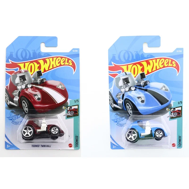 2021-13 TOONED TWIN MILL Original Hot Wheels Mini Alloy Coupe 1/64 Metal Diecast Model Car Kids Toys Gift