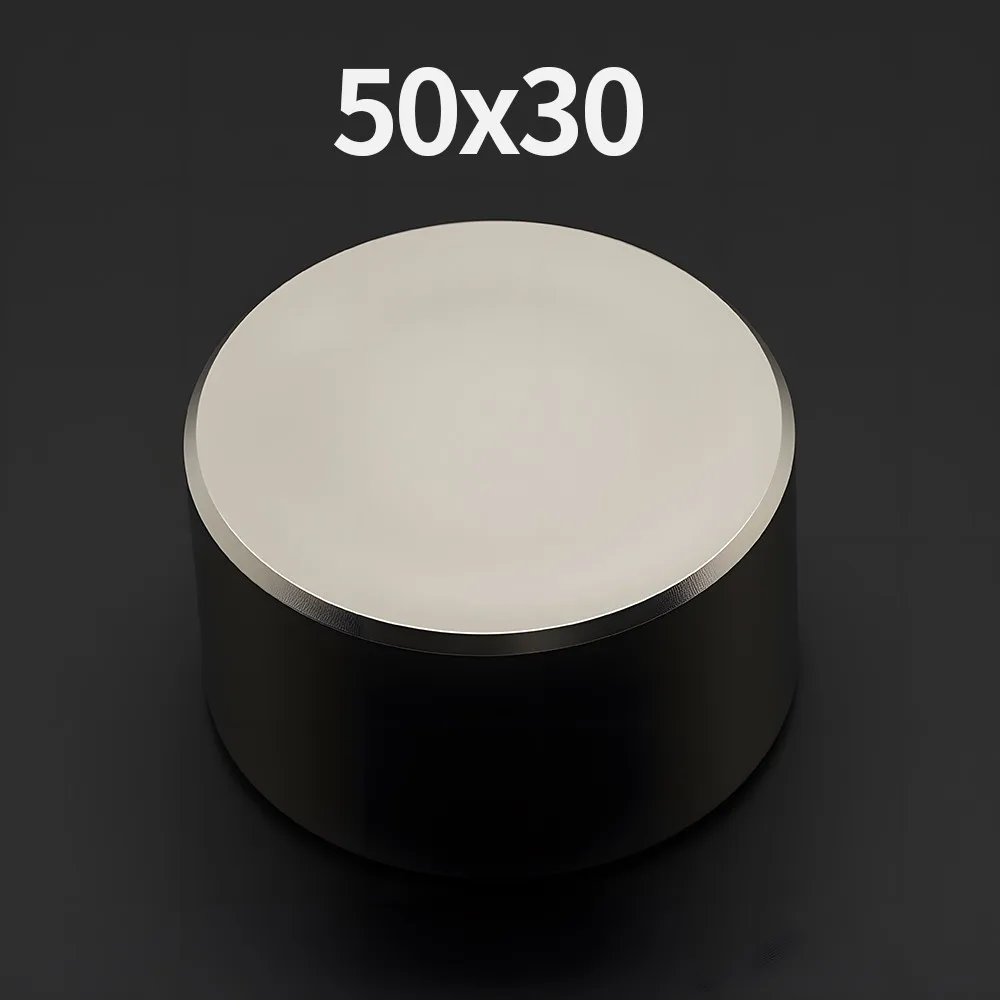 50x30mm Powerful Neodymium Magnet N35 NdfeB Permanent Magnetic imanes Round Super Strong Fridge Magnets DIY