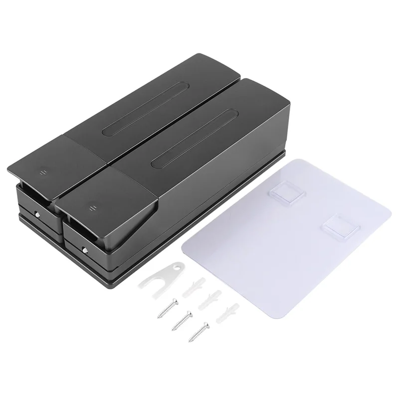 BAAG-เครื่องจ่ายสบู่ติดผนัง,เครื่องจ่ายสบู่ติดผนัง 2 X 400 มล.,ไม่มีการเจาะ,สําหรับห้องครัวและห้องน้ํา