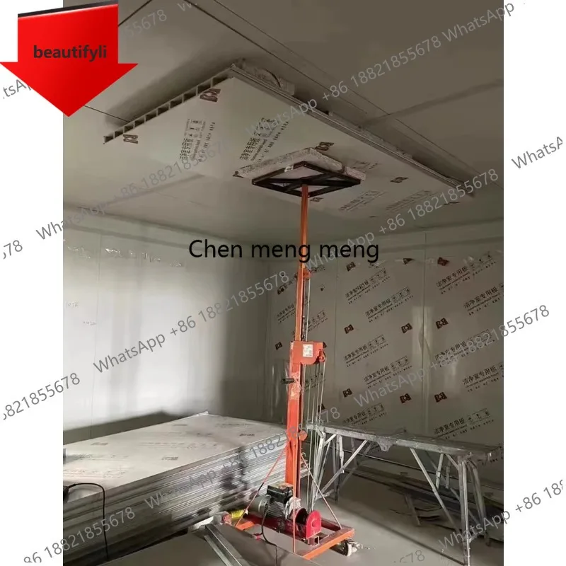 

Многофункциональный подъемный кран a38 для подъема рольставен, систем ОВКВ, пожарных труб, стекла, высота подъема 3/4/5 м