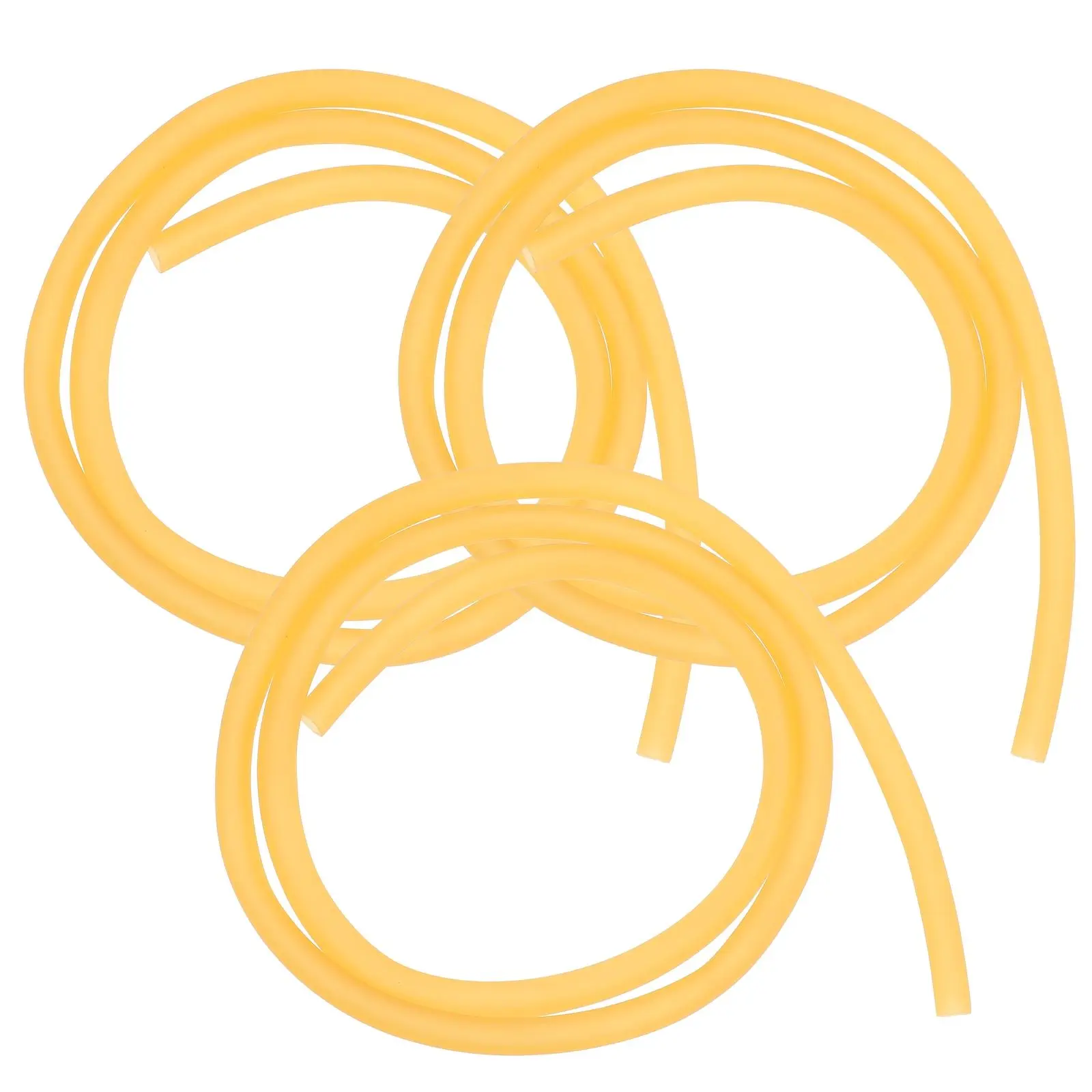 

3 Pcs Yellow Latex Tube Elastic Tourniquet High Quality Surgical Hose for Hunting Teaching Supplies Rubber