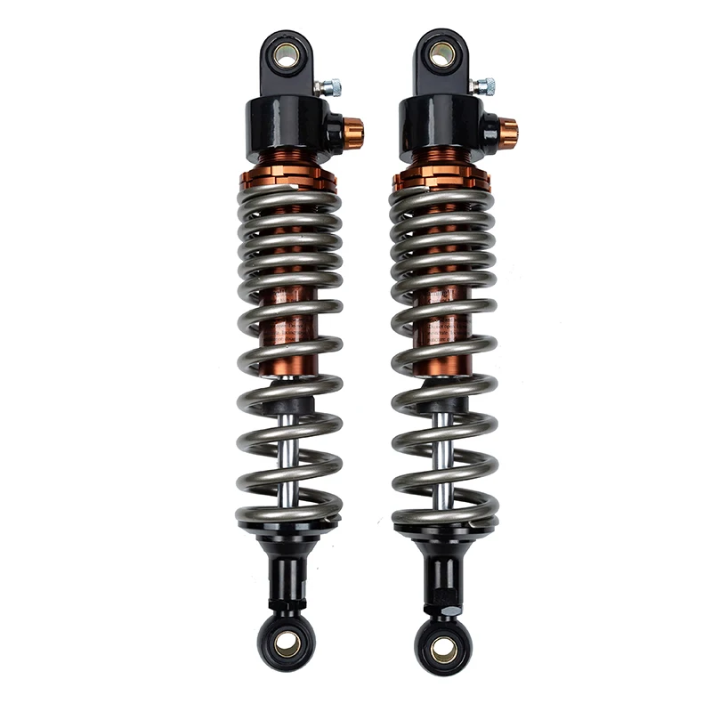 340mm Motorcycle Part Rear Suspension Shock Absorber Spring Adjustable Shock Absorbers For Honda Yamaha Kawasaki Suzuki ATV Quad