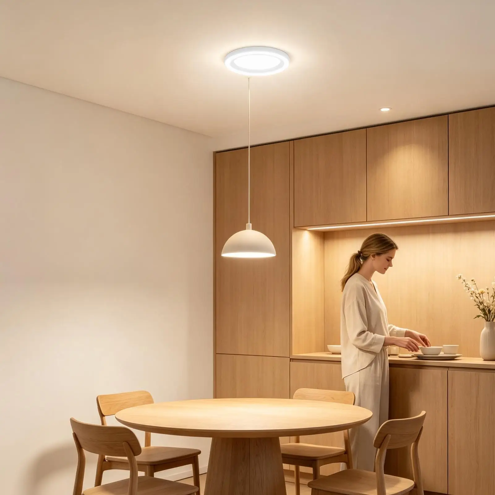 LED Recessed Lights High Brightness Full Spectrum Decoration 6 Inch Can Light LED Lamp For Living Room Kitchen Hallway Dining
