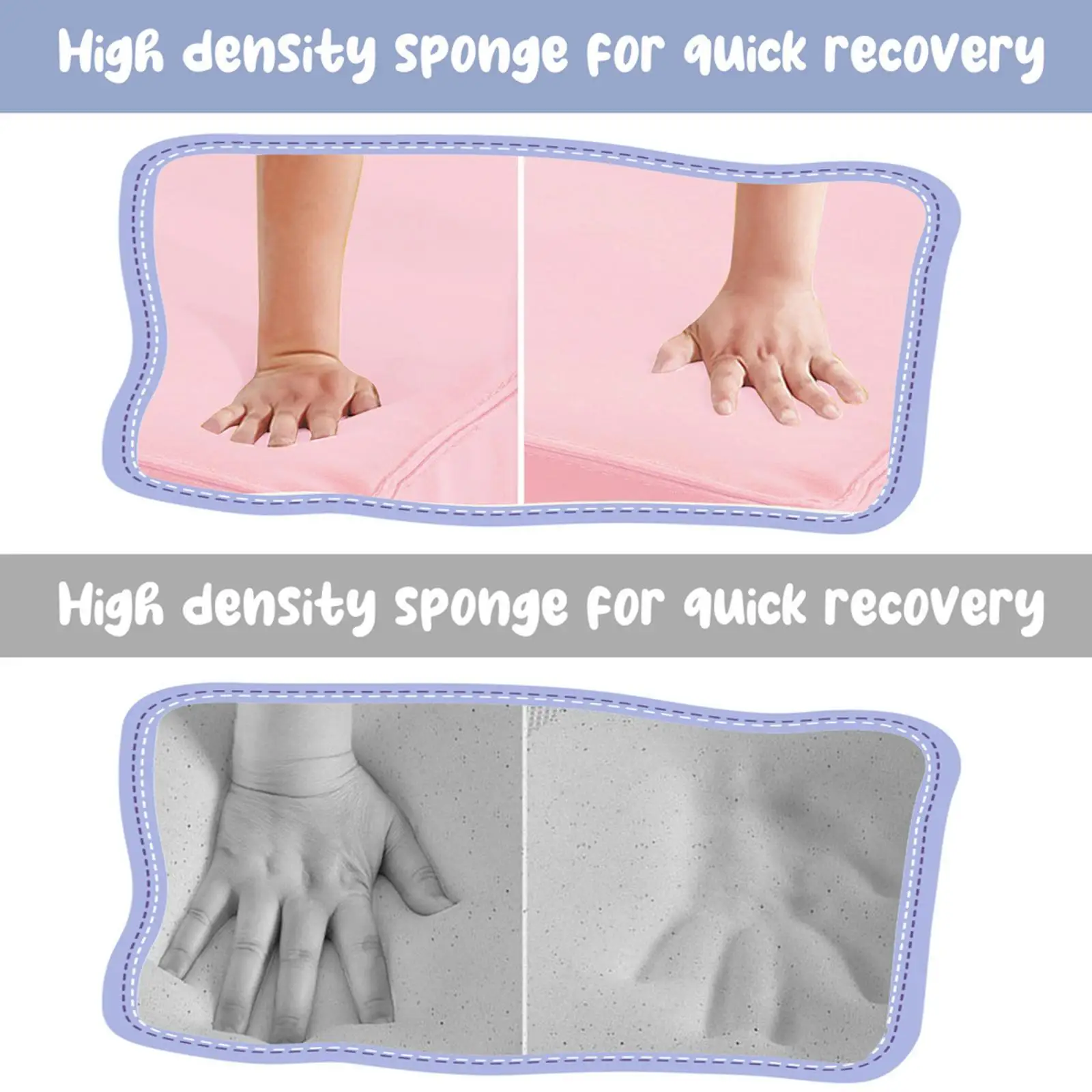 Ensemble de jeu en mousse souple pour escalade et ramper 6 en 1, équipement de jeu souple pour monter et monter