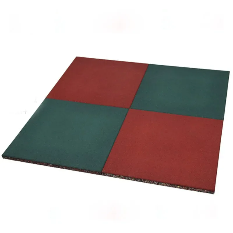 2026 hot Supply outdoor indoor rubber floor mats Children's playground Kindergarten wood floor Outdoor rubber floor tiles 7.16