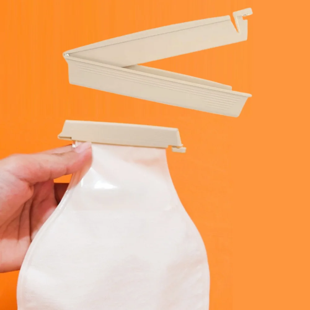 

Ostomy Bag Clip Drainable Pouch Clamp Tail Closure Leak- Proof Colostomy Sealing Bar Postoperative Care Tool Fistula Accessories