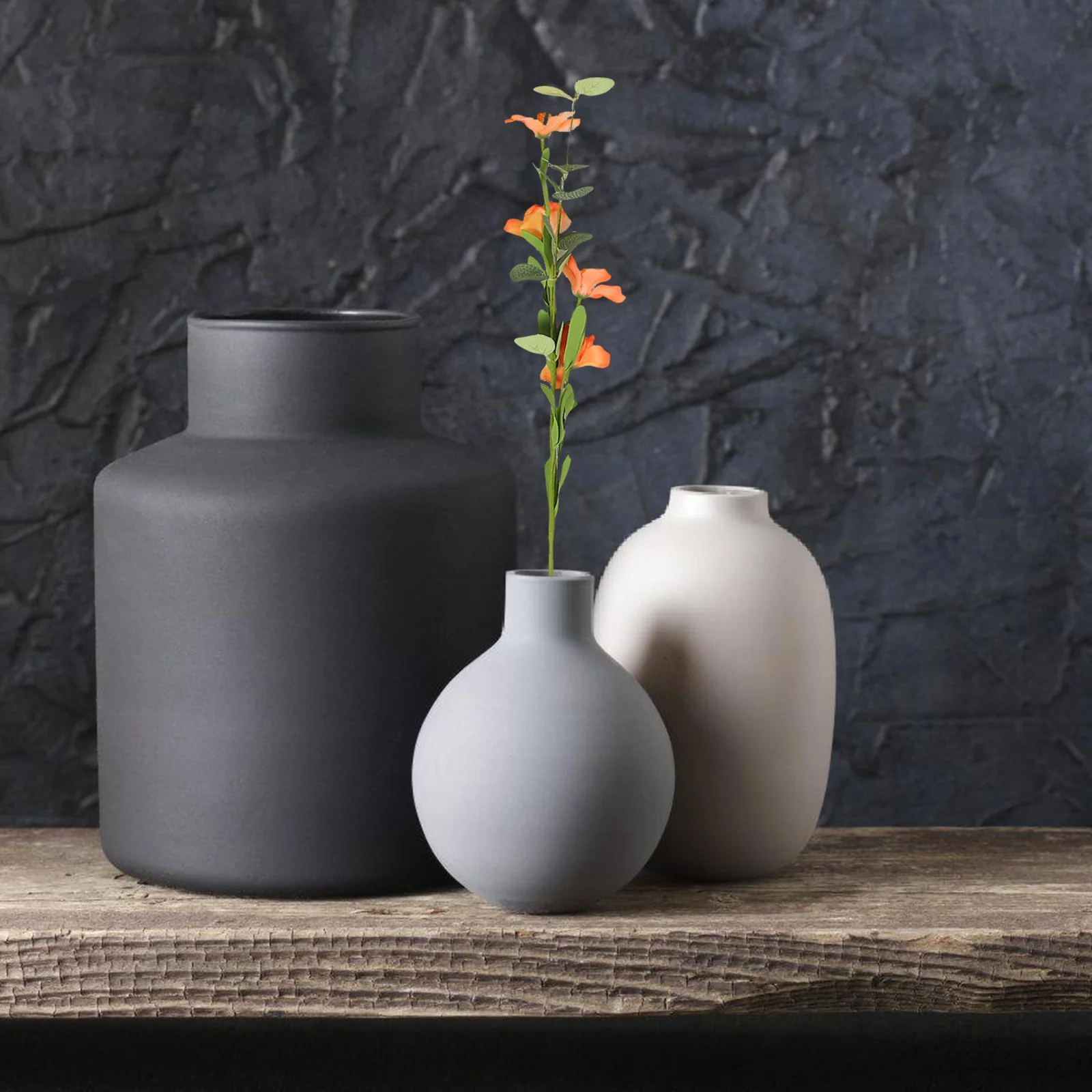 

6Pcs Faux Eucalyptus Stems 65cm Artificial Greenery Branches Wedding Party Home Vase Decor Simulation Leaves Eucalyptus Leaves