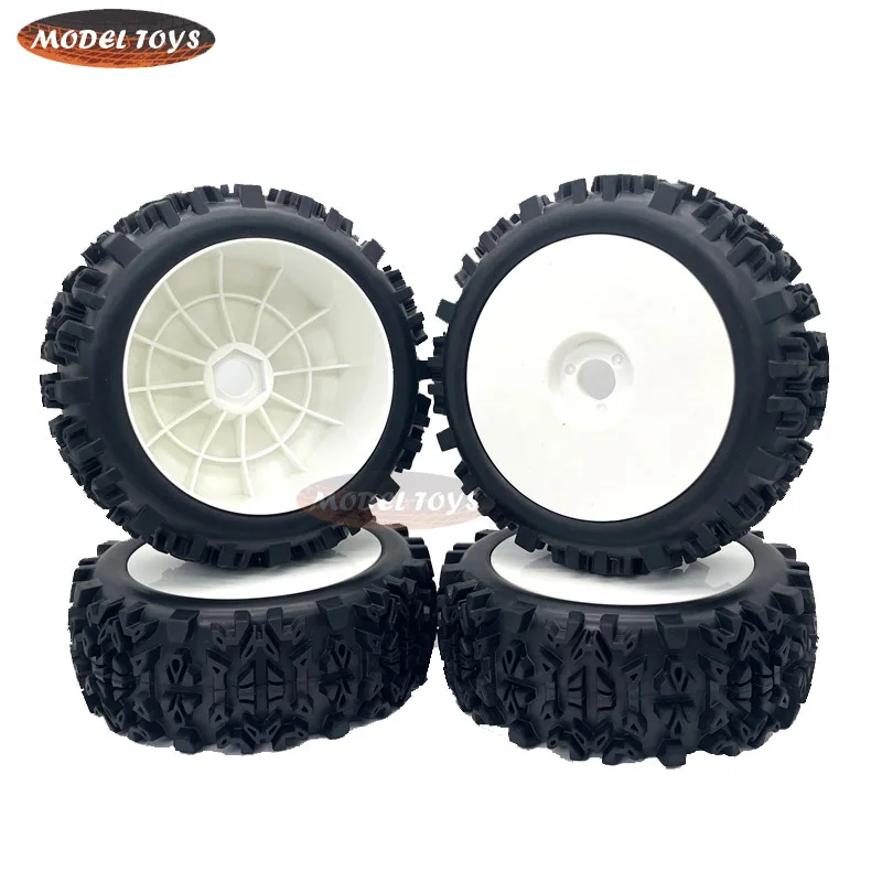 

17mm Hex 1/8 RC Wheels and Tires Wheels for Armma Typhon 6S V5 3S 4x4 BLX TLR Tuned Tires and Wheels Losi 8IGHT X/E 2.0 XT/XTE