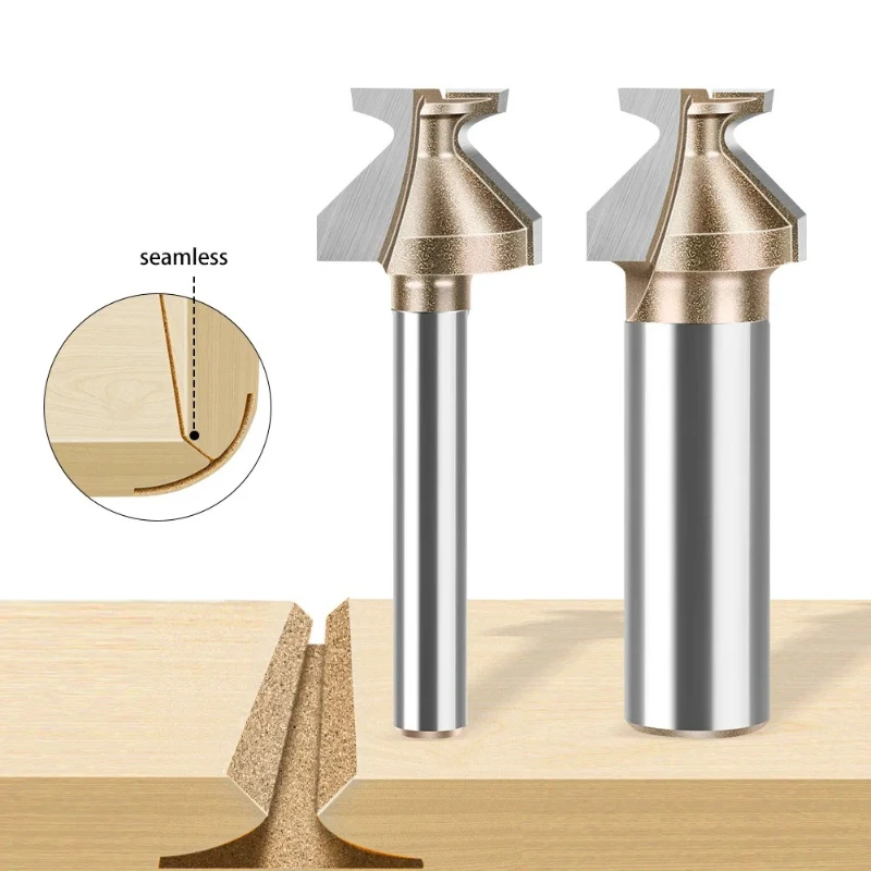 Wood Door Wall Cabinet Milling Cutter Woodworking Tools 1 Pc 6,8,12mm 1/4