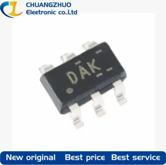 10Pcs/Lot     New original   TPS61165DBVR     DAK    DC-DCVoltage Stabilizer 1.2A 3V~18V SOT-23-6 LED Drivers