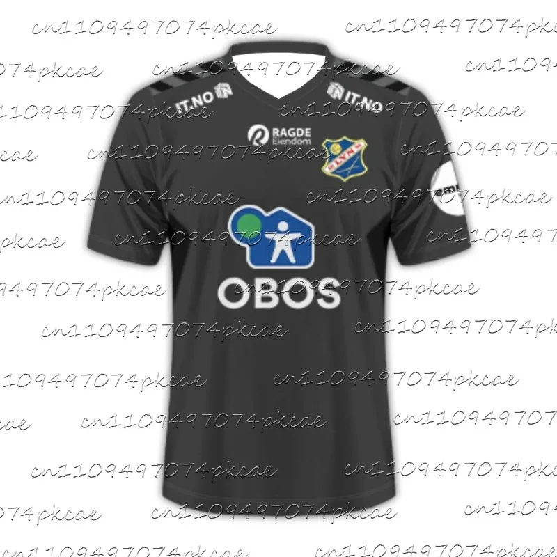 

Новая футбольная футболка Lyn Away 25/26, летняя, дышащая, быстросохнущая, легкая, спортивная, унисекс, в стиле Y2K, модная уличная одежда