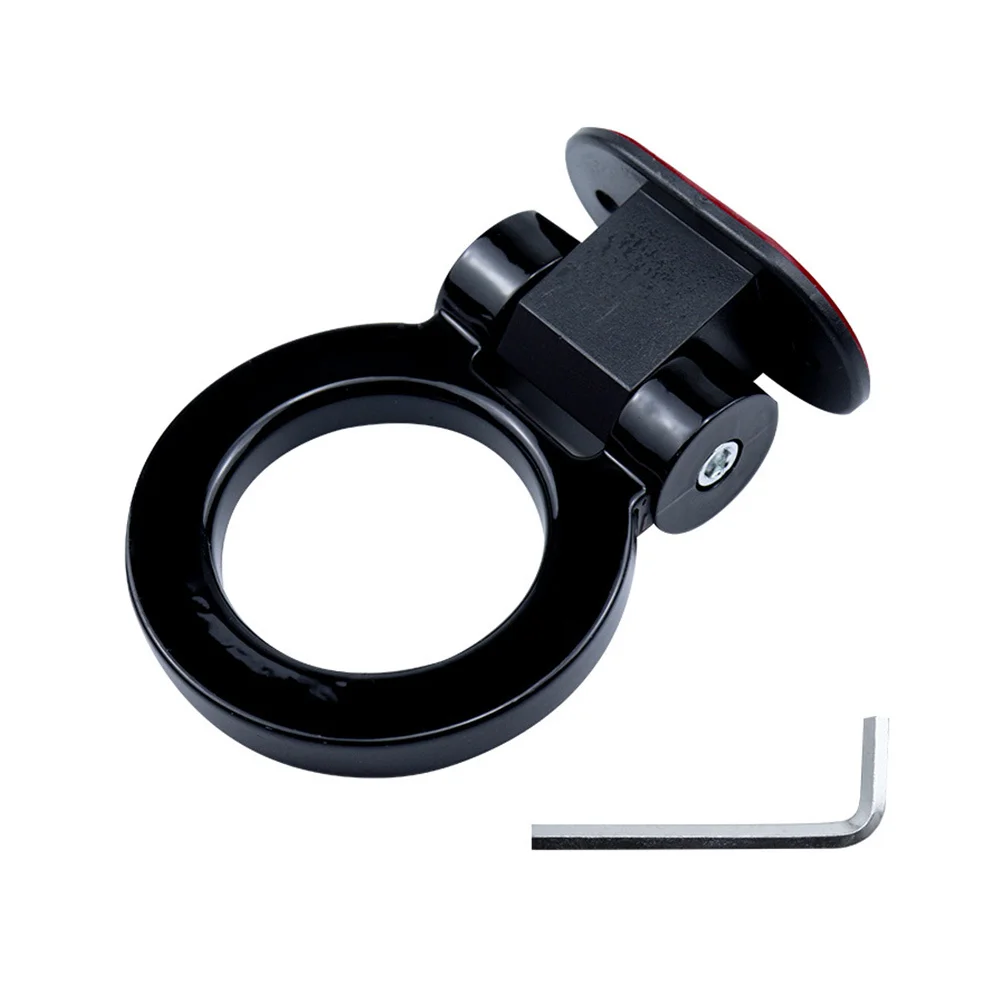 

Car Towing Hook Sticker Premium ABS Build Compact Size for Outdoor Use Auto Towing Hook Decal Car Bumper Exterior Decoration