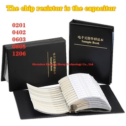 Capacitors Kit SMD Capacitor Sample Book 0201 0402 0603 0805 1206 Chip Assortment Pack 50/80/90/92values 25 50 pcs