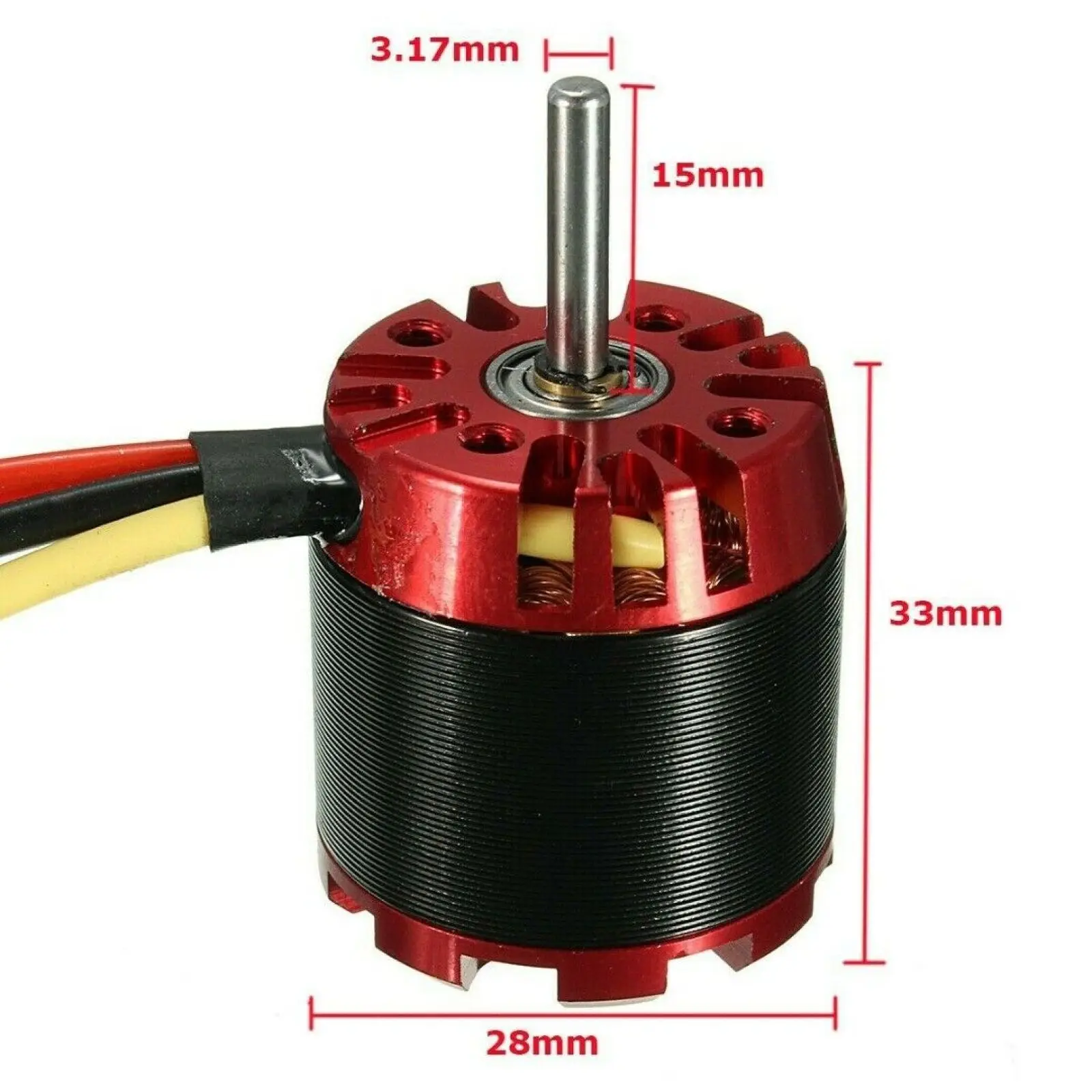 1 قطعة N2830 فرش السيارات مع تركيبات 1000KV 270 واط ل الطائرة بدون طيار كوادكوبتر هليكوبتر الطائرات طائرة الملحقات