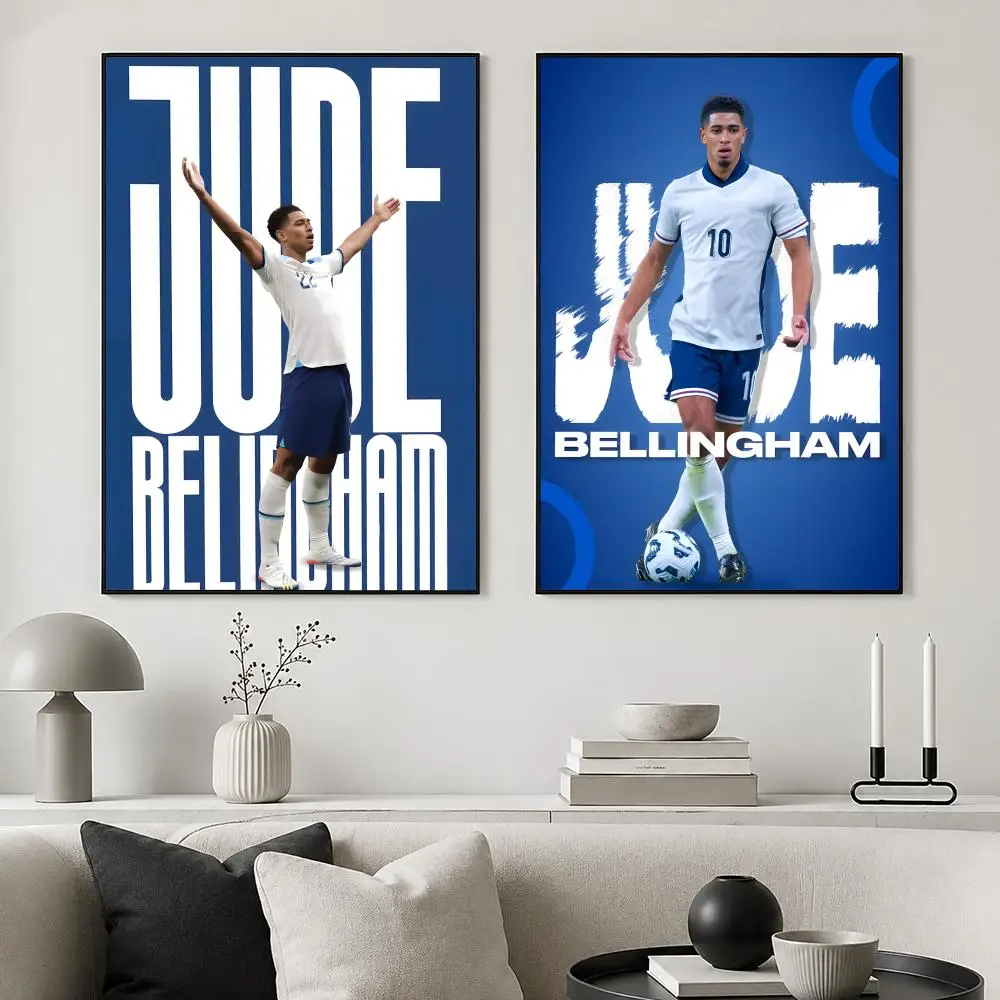J-Jude Bellingham Poster Bedroom and living room posters, canvas paintings, wall art, home decoration