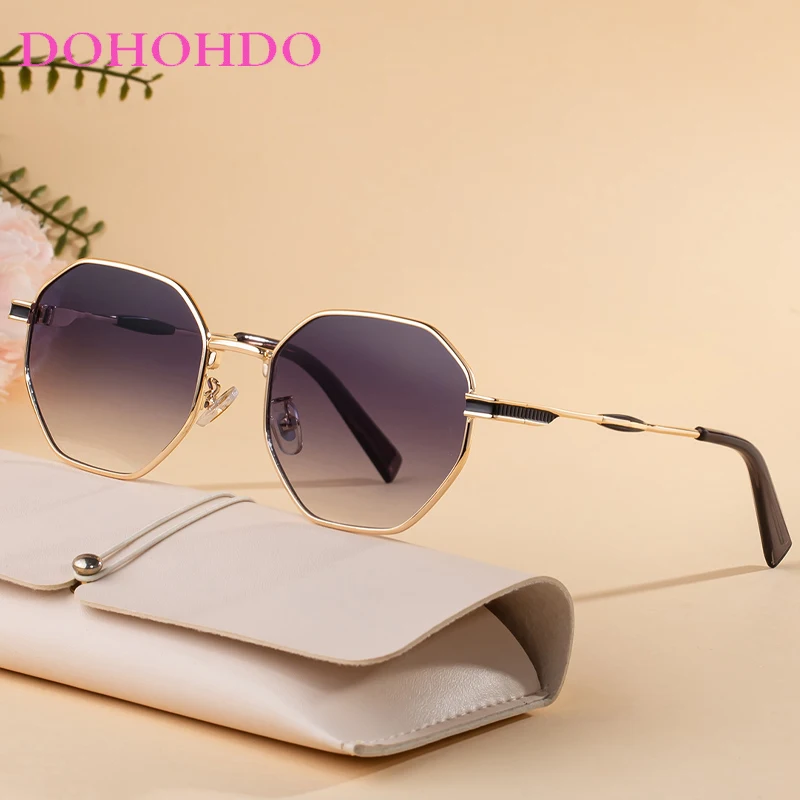 

Popular Brand Designer Metal Polygonal Women Sunglasses Trend Retro Men Sunglass Outdoor Travel Driving Shades Lentes Очки UV400