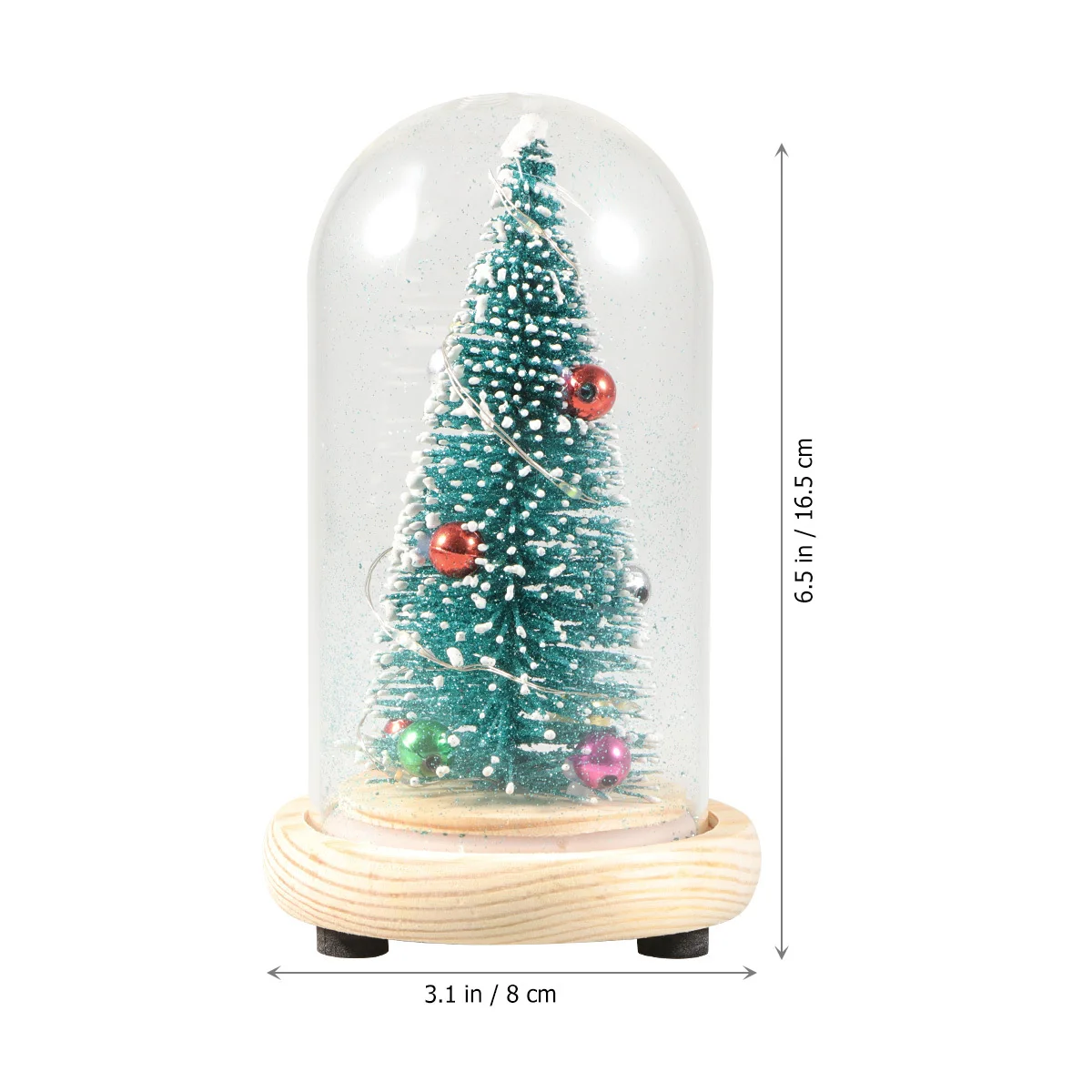 شجرة مطرز زخرفة اليدوية الزجاج ليلة ضوء Led مصباح لغرفة النوم حفل زفاف الديكور هدية الكريسماس #4