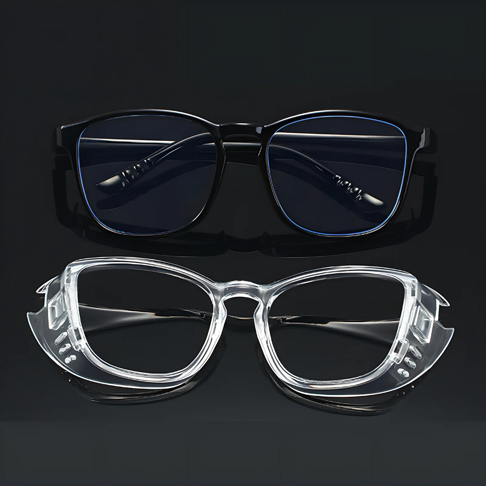 Moisture Chamber Goggles Anti Dry Eye Men Women Anti Pollen Blue Light Blocking Glasses Gafas Para Ojo Seco 안경