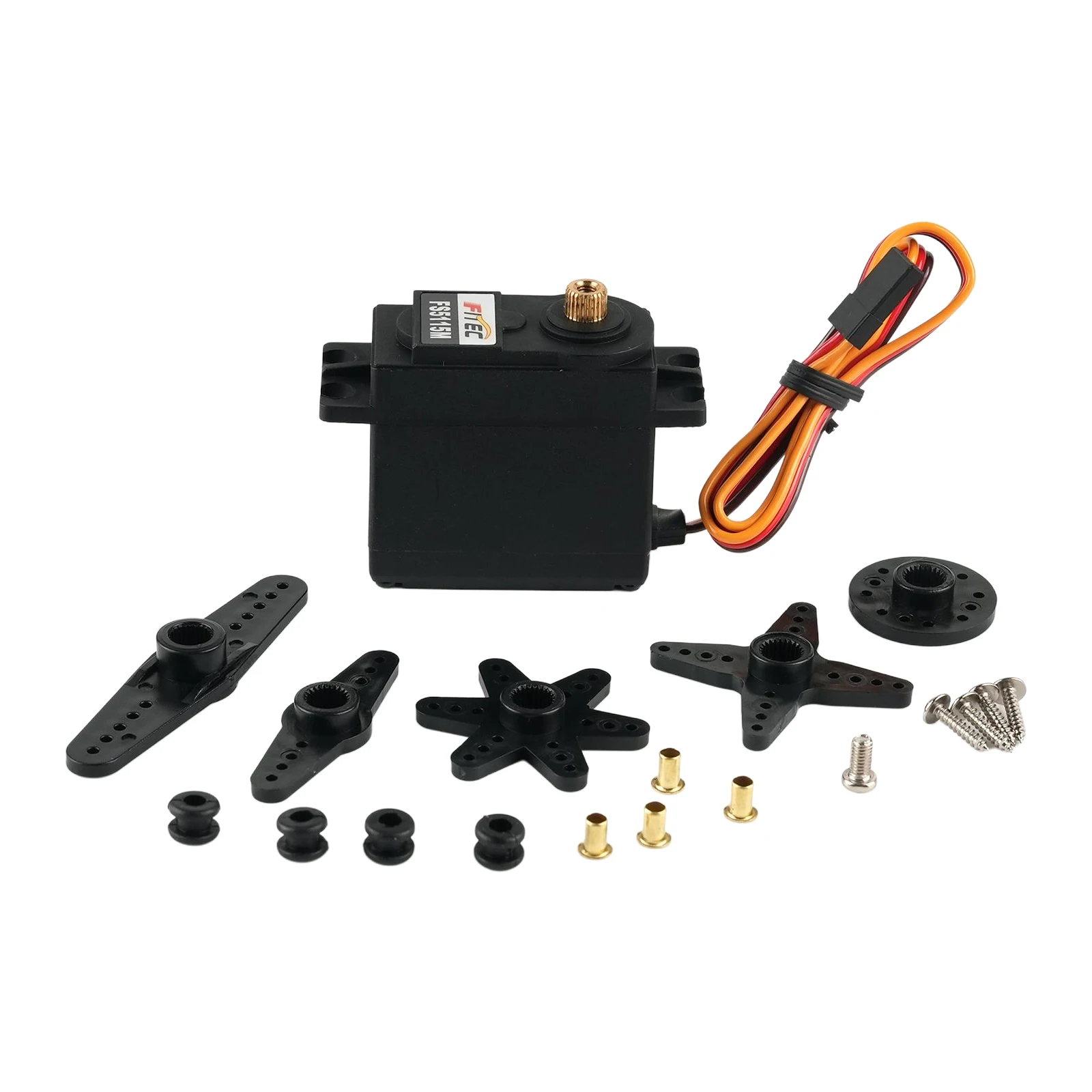 Feetech FS5115M 15KG Digital Servo Metal Gear 180 Degree with JR Connector for Arduino RC Robot Car Boat