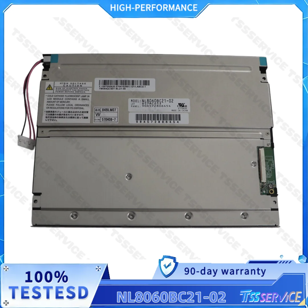 NL8060BC21-02 8.4 inch 800*600 Resolution LCD panel fast shipping