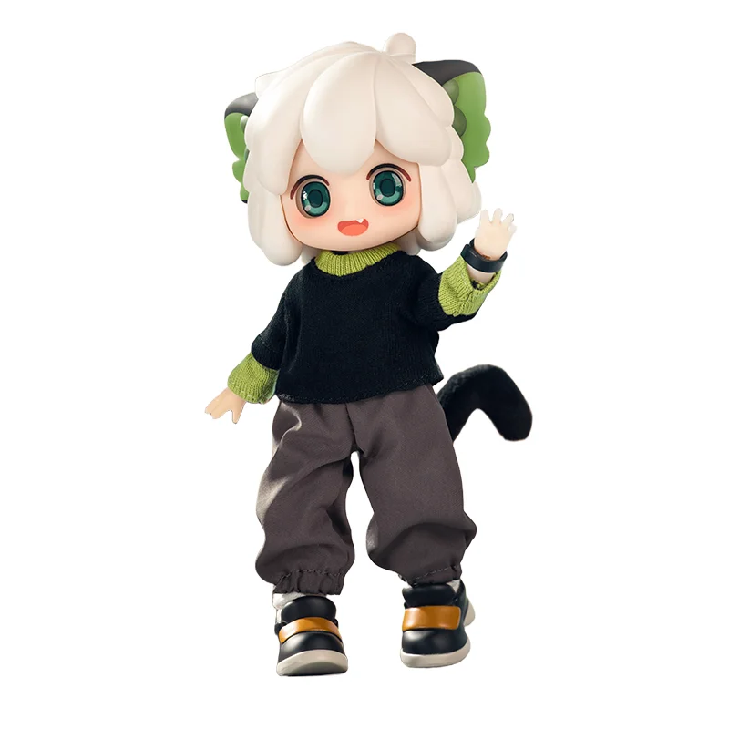 シモントイズ 羅小黑伝説 2 1/12 BJDシリーズ ブラインドボックス 可愛い可動関節 コレクション デスクトップオーナメント ファッションギフト