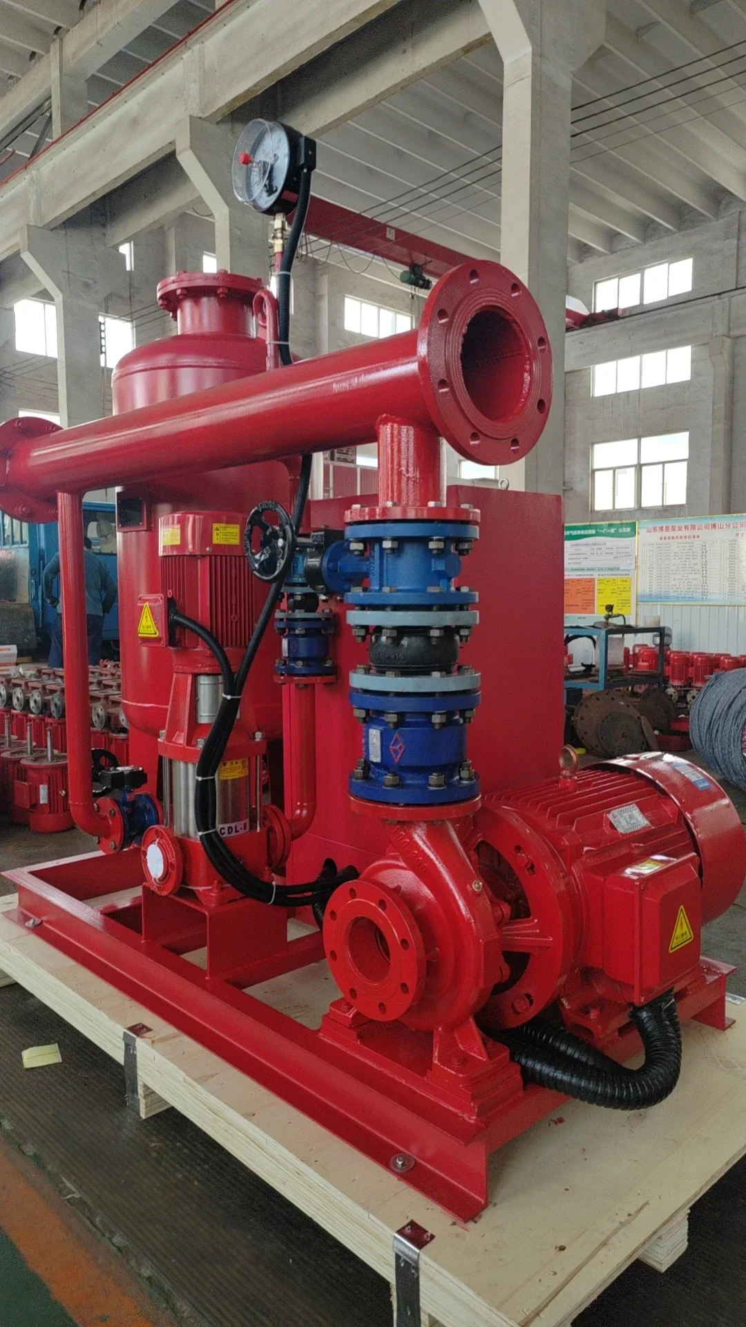 Sistema de bomba de lucha contra incendios de alta presión EDJ Bombas de lucha contra incendios de tierras silvestres Bomba de fuego Jokey eléctrica serie EDJ