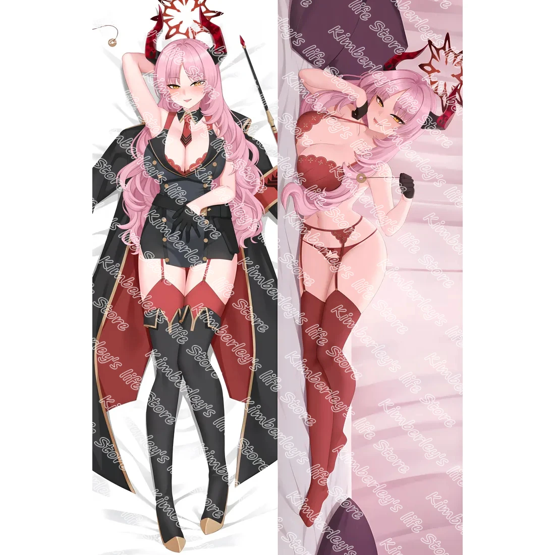 

2 Colors Anime Blue Archive Kyōgoku Satsuki Dakimakura Hugging Body Pillow Case Anime Long Pillow Cover Home Bedding Gifts