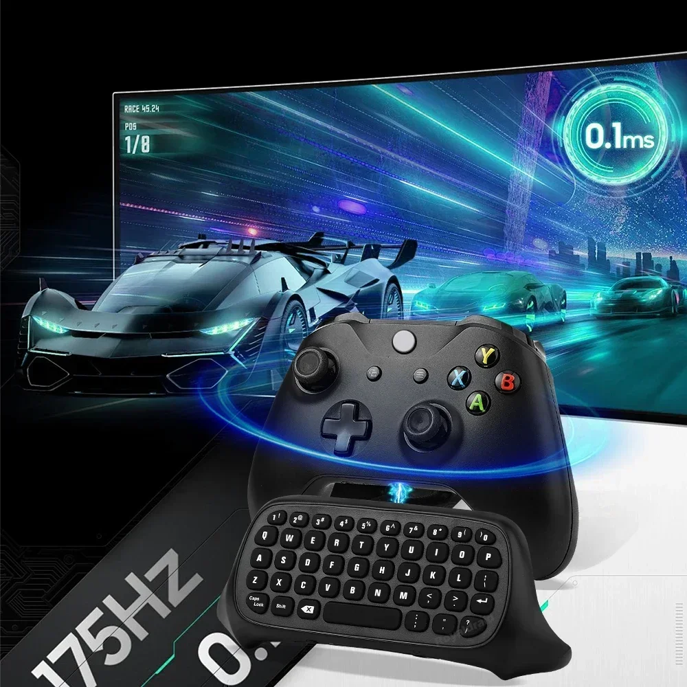 For Xbox Series S/X/One/One S X Wireless Chatpad Gaming Keypad Controller Keyboard With USB Receiver With 3.5mm Audio Jack - view 3
