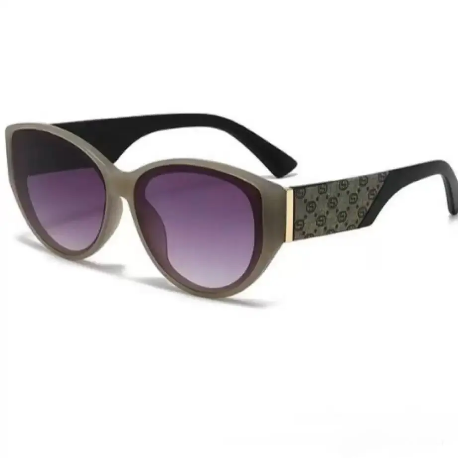 2025 الصيف عين القط النظارات الشمسية النساء الرجال موضة جديدة فاخرة الأصلي مصمم نظارات شمسية عدسة عاكسة Gafas دي سول UV400 #5