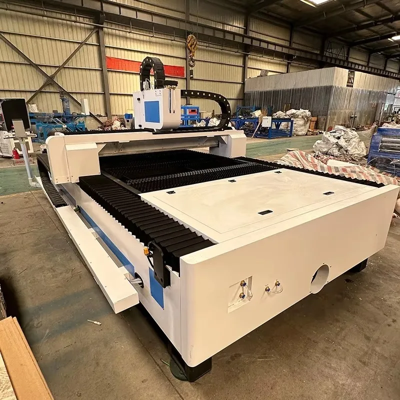 1500W 6000W 12kW 30kW Aluminum Stainless Steel Fiber Laser Cutting Machine 3000*1500mm Fabrication 2D