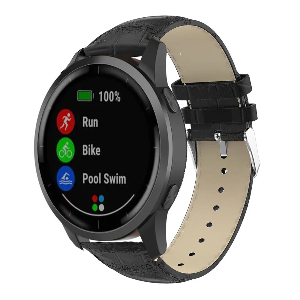 22mm Leather Watch Strap for Huawei GT3 Pro 46mm GT2 Pro GT 3 2 46mm Replacement Bracelet for HUAWEI Watch 3 Pro NewWristband