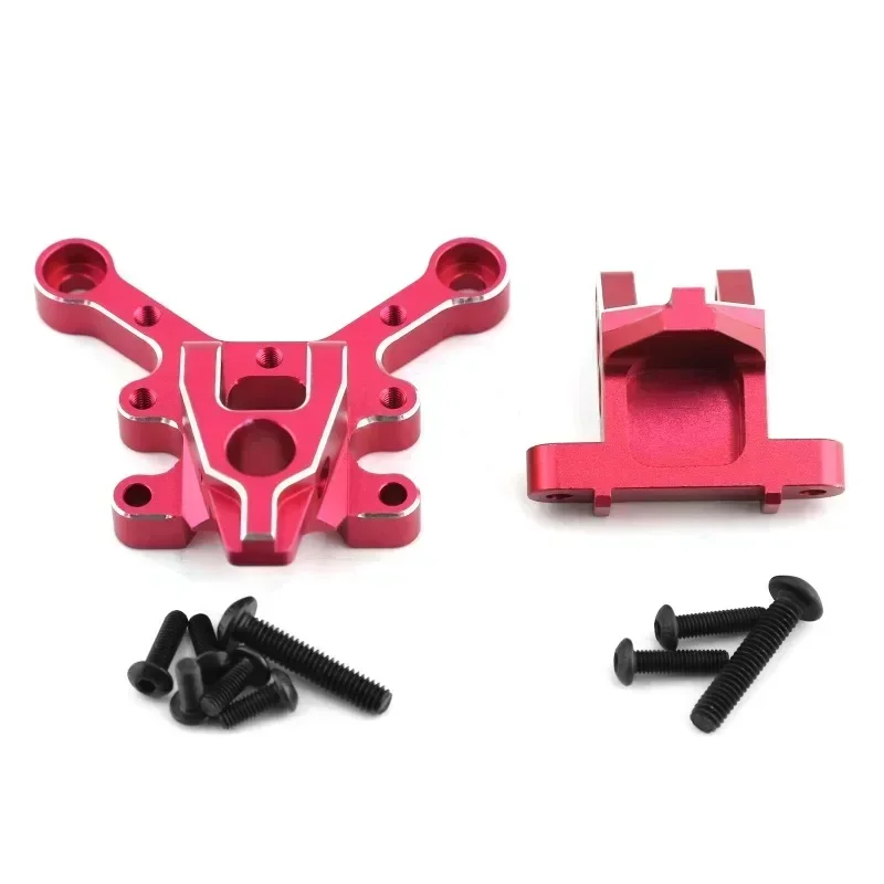 Suporte central de metal para montagem dianteira e traseira, para arrma blx 6s 1/8 karton typhon outcast talion 1/7, peças de atualização mojave ilimitadas