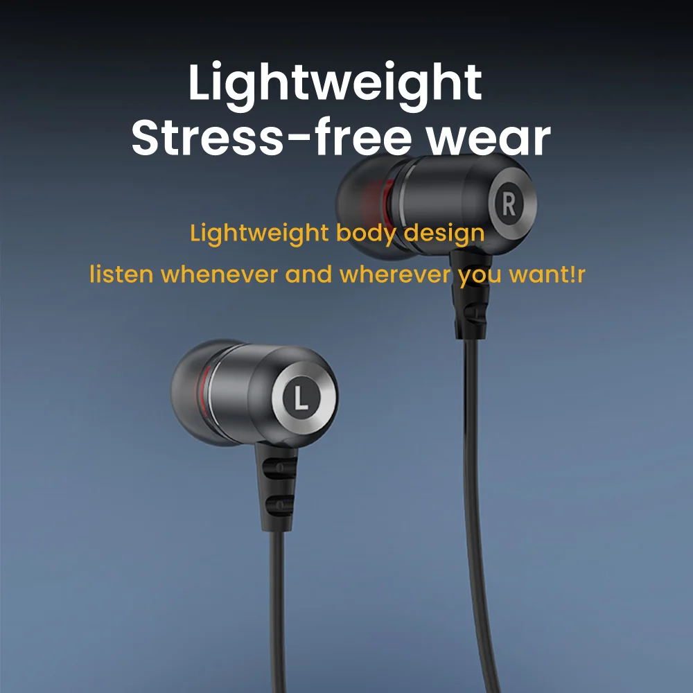 3.5MM Wired Earphones DAC Type C Headphone Wire Control Hifi Sport Game Eapbuds Waterproof Handfree Headset with Mic for Samsung image 5