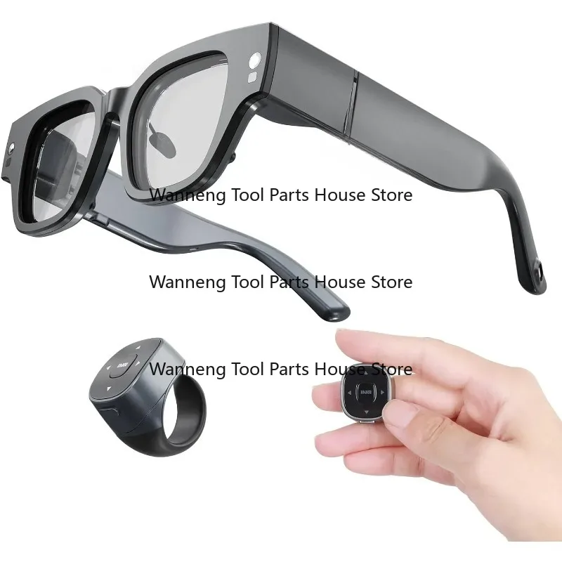 نظارات AR لاسلكية، نظارات ترجمة كاملة الألوان مع ترجمة AIGC Por للكلام المكتبي #1