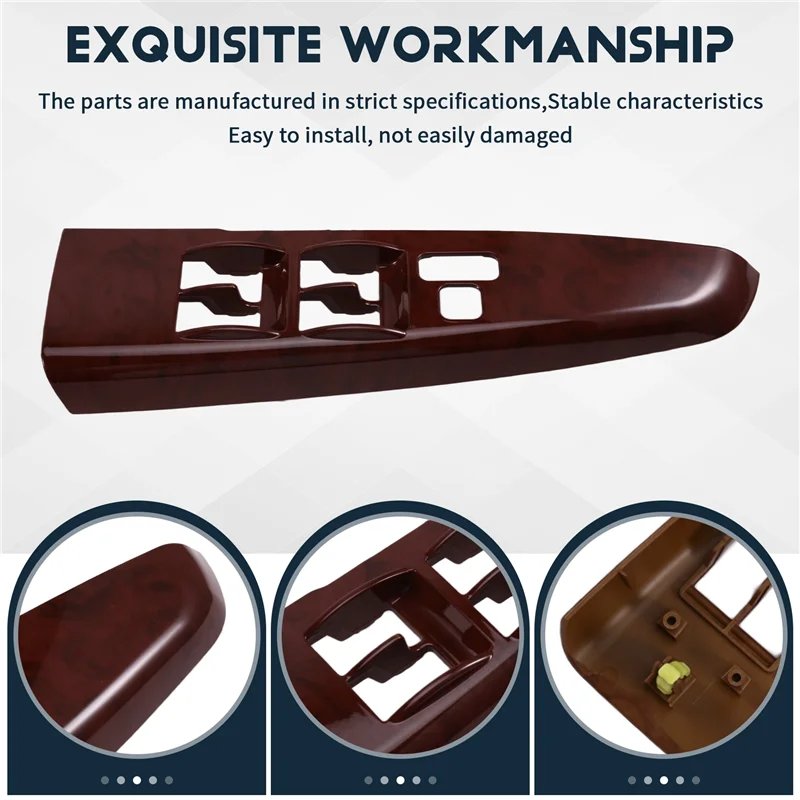 

Car Electric Window Control Panel Switch Front Door Handle Cover Car Window Switch Regulator Panel