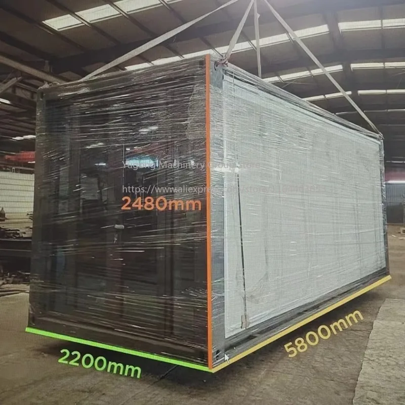 Mansion Houses Luxury Design 3 Bedroom Prefabricated Expandable 3 Bedrooms Container House