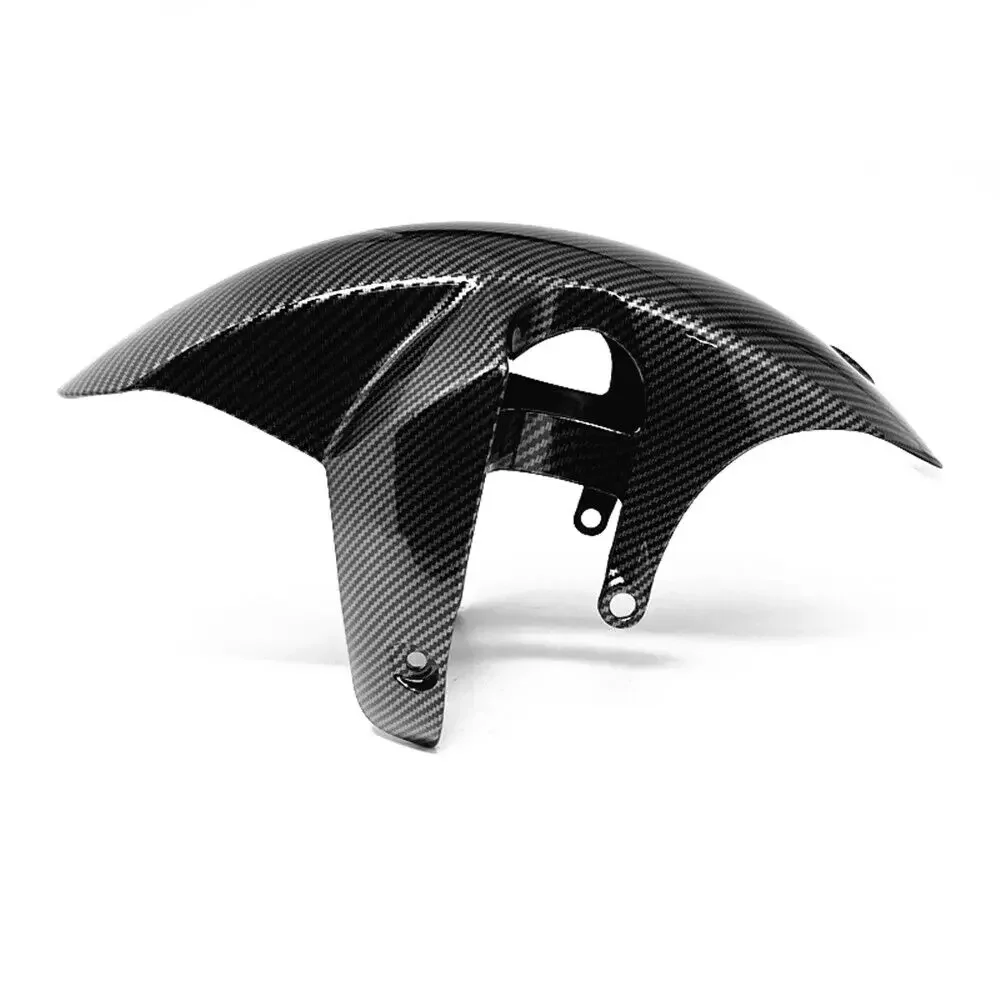 Front Tire Fender Guard Hugger Mud Carbon Fiber Color For SUZUKI GSX-R GSXR 1000 2017 2018 2019