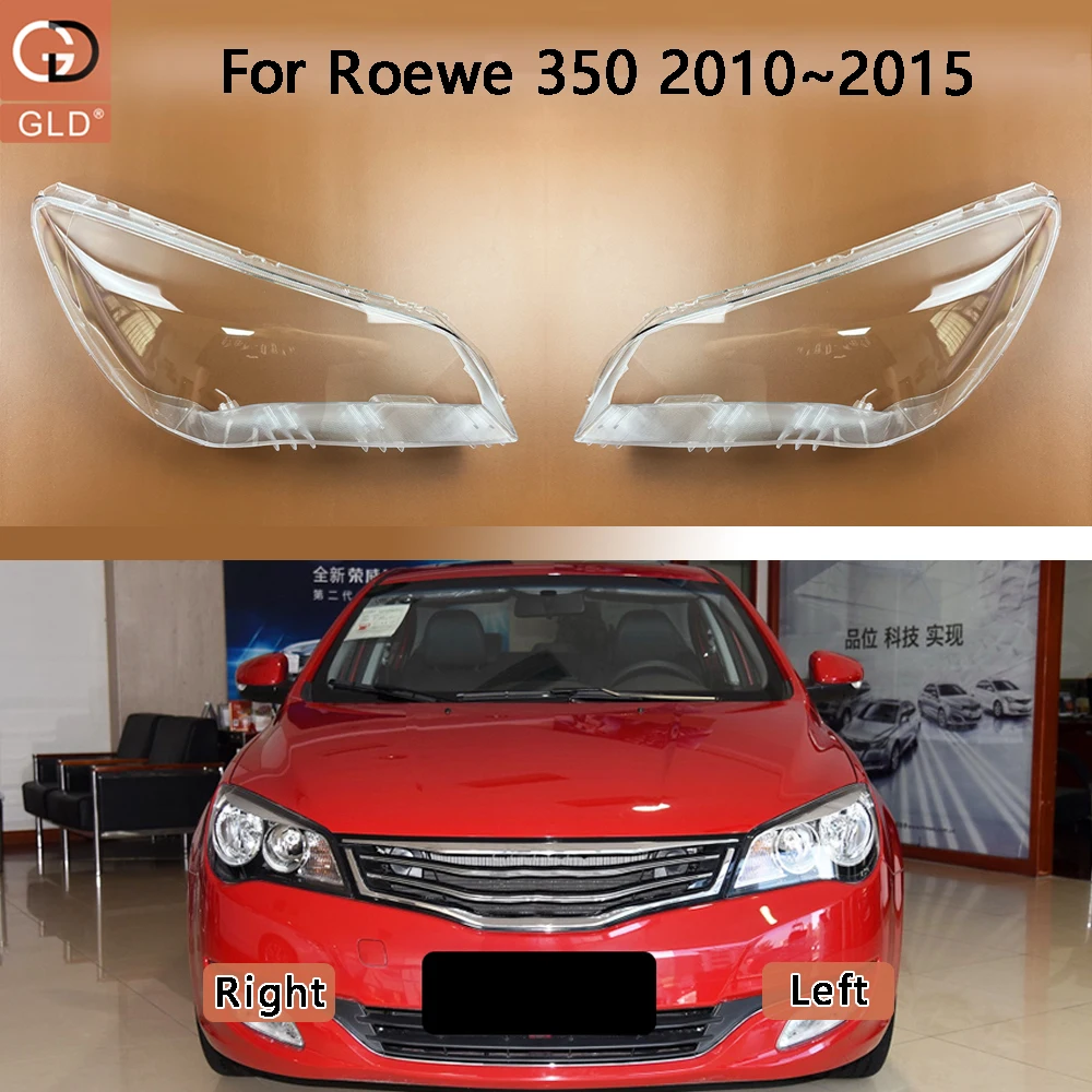 Car Accessories For Roewe 350 2010 2011 2012 2013 2014 2015 Headlamp Cove Headlight Shell Transparent Lampshade Lens Plexiglass