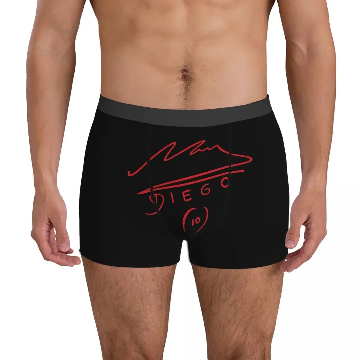 Diego Armando DIOS Underpants Breathbale Panties Male Underwear Print Shorts Boxer Briefs