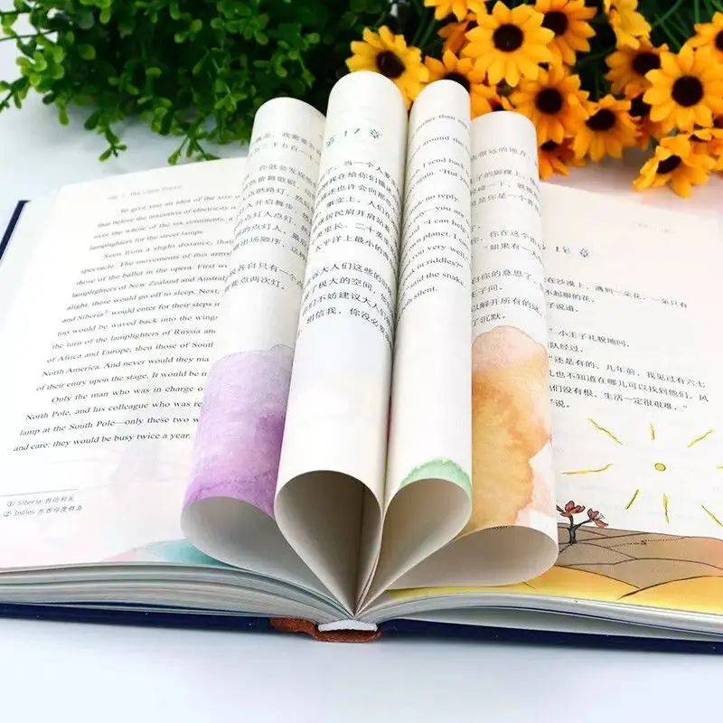 The Little Prince Comic Book Study Chinese Books In English Children's Stories English Book Bilingual Student Read Gift Bookmark