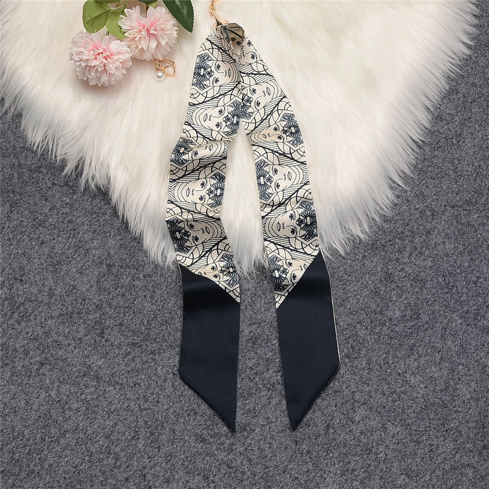 

Летний шелковый шарф с принтом египетской королевы, новый саржевый шарф Таро, 100% брендовый женский шарф, сумка для волос, шарфы, дизайн, платок, шейный платок