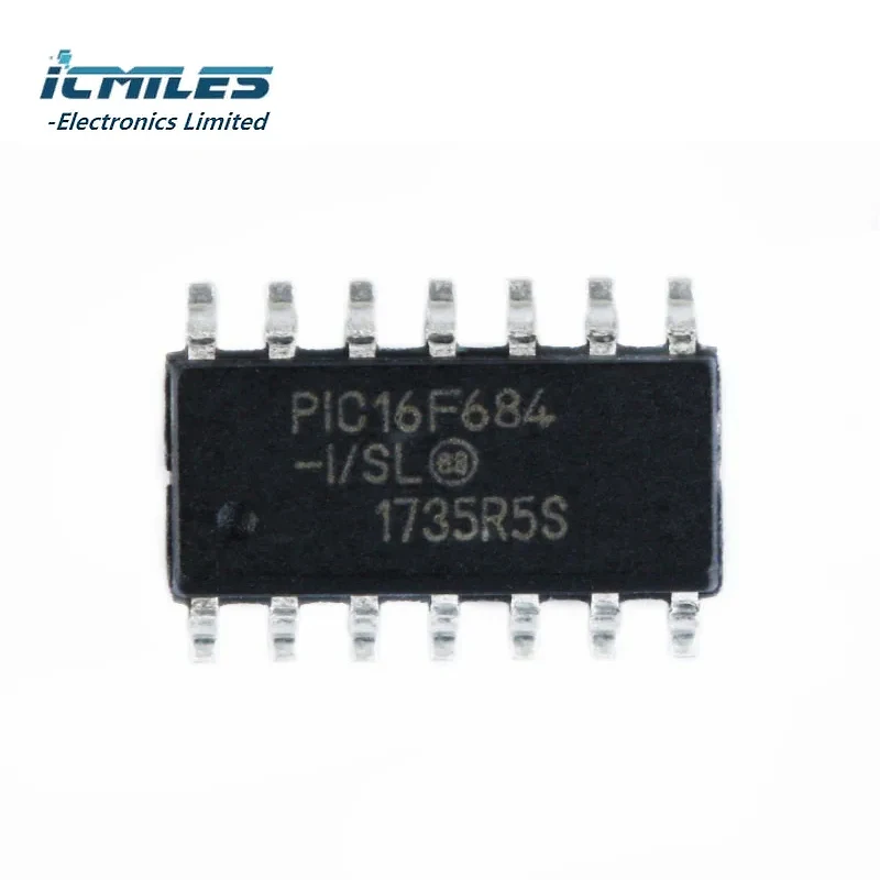 

1/5PCS PIC16F684 PIC16F684-I/SL SOP-14 8-Bit Microcontroller Chip SMD SOP14 in stock