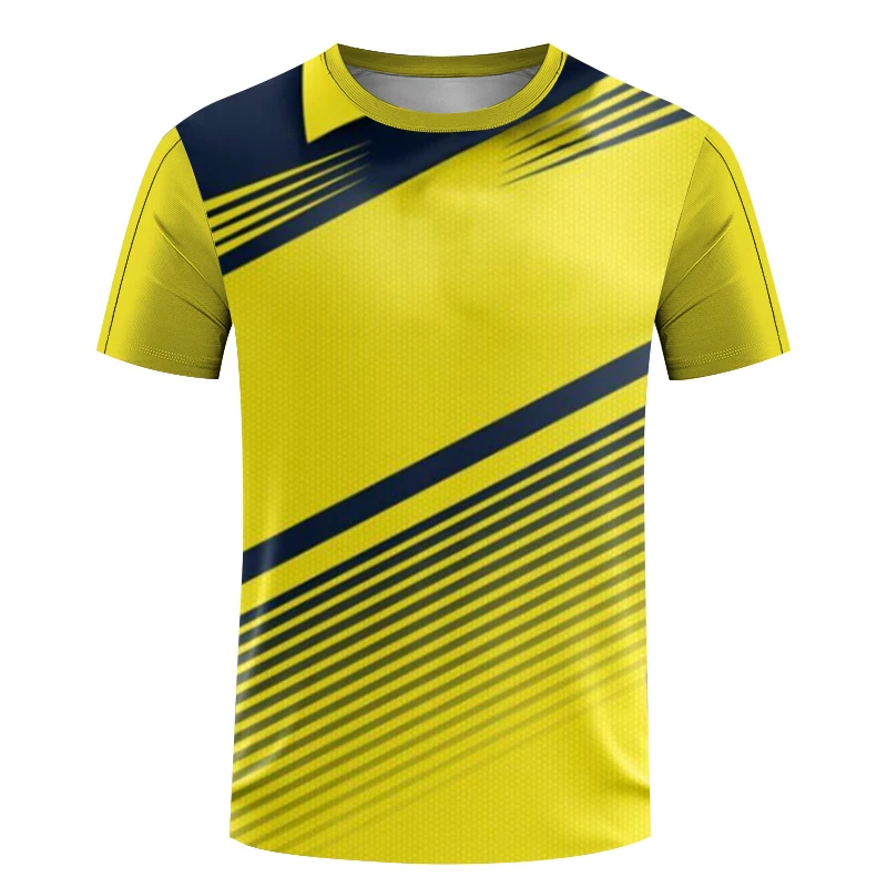 Summer fashion mens Tshirt quick drying Sportswear womens table tennis training clothes outdoor fitness breathable short sleeves image 5