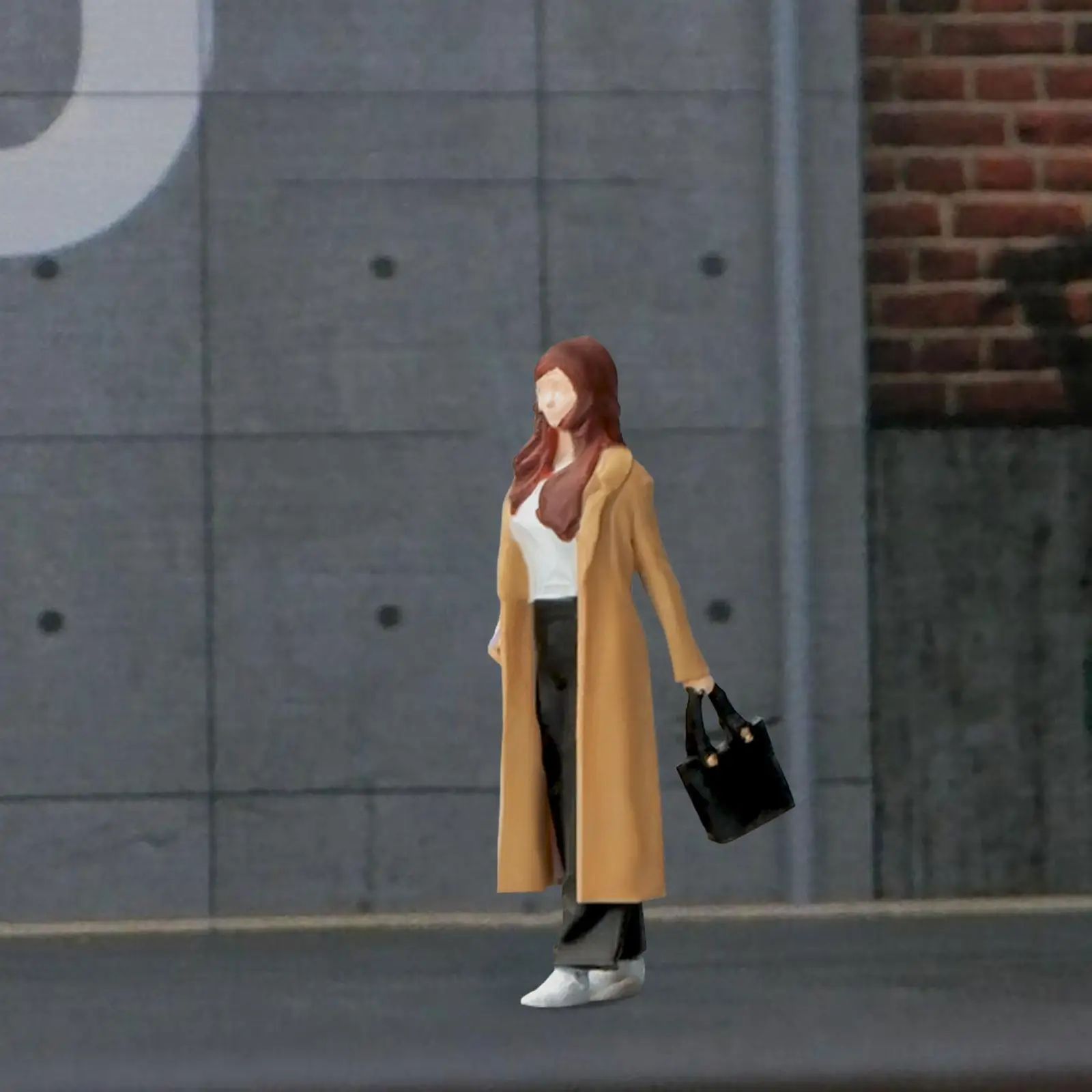 1:64 Mensenfiguren Miniatuur Mensenfiguren Zandtafelornament Handgeschilderd